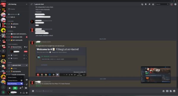 Screenshot of Discord to show the Stop Streaming button while sharing your screen. Screenshot of Discord to show the Stop Streaming button while sharing your screen.