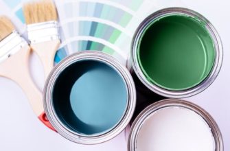Tins of paint