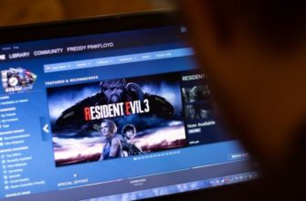 person looking at steam store