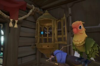 A parrot in Sea of Thieves.