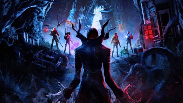 A screen capture from the Redfall gameplay reveal. A screen capture from the Redfall gameplay reveal.