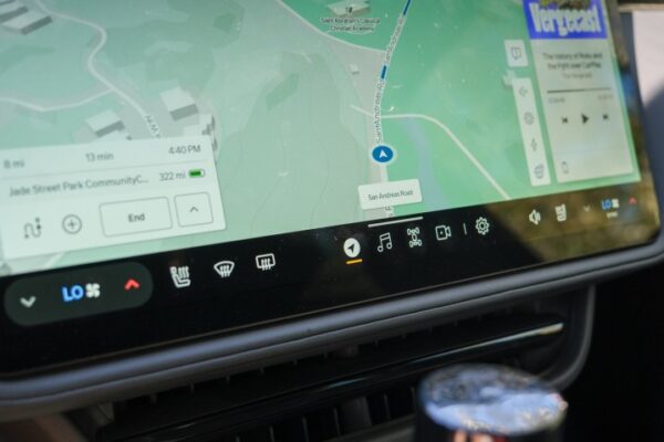 Rivian main interface Rivian main interface