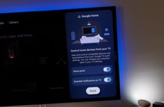The Google Home options on Google TV Streamer.