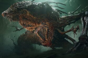 A monster shrieks in Lords of the Fallen.