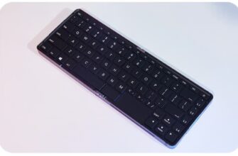 The Lunar keyboard mini-PC unfolded.