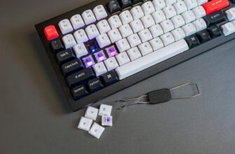 Клавиатура Keychron Q1 HE - беспроводная кастомная магнитная переключатель с удалёнными клавишами.