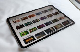 Apple iPad Pro (M4), лежащий на кровати