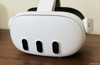 Ближайший план передней части Quest 3