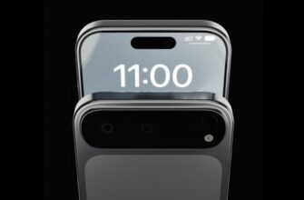 Слитый рендер стекла спереди iPhone 17 Pro Max и модуля задней камеры.