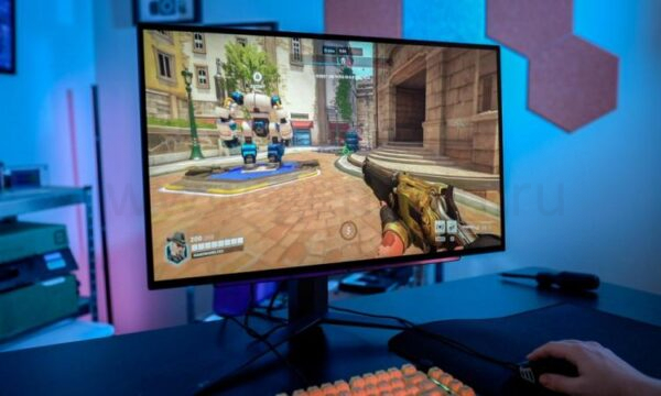 Overwatch 2 на игровом мониторе LG OLED 27.