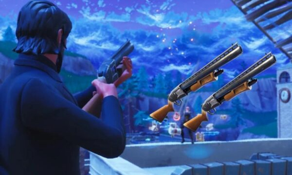 Скин Рипера в Fortnite с дробовиком