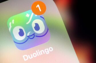 Иконка Super Duolingo на телефоне
