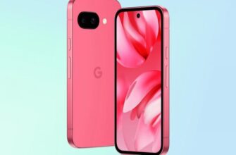 Утечка изображения Google Pixel 9a в цвете пион.