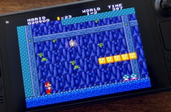 Super Mario All-Stars на Steam Deck.
