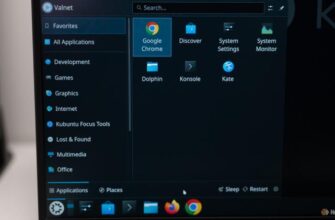 Программы на ноутбуке Kubuntu Focus Ir16 (Gen 2) под Linux.