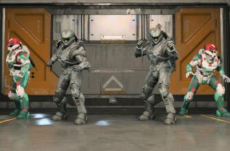 The start of a multiplayer match in Halo: Infinite.