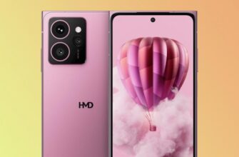 HMD Skyline в розовом цвете.