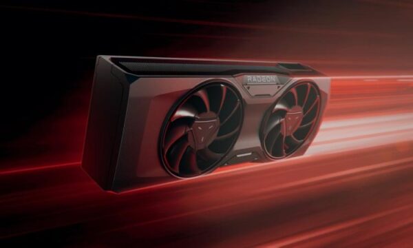 Видеокарта AMD RX 7800 XT.