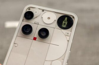 The Glyph Matrix display on the Nothing Phone 3 in white