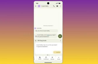 Gboard Writing Tools on mobile.