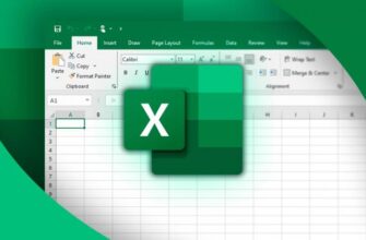 An Excel spreadsheet in the background with the Excel logo in front.