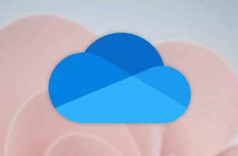 Microsoft OneDrive logo over flower
