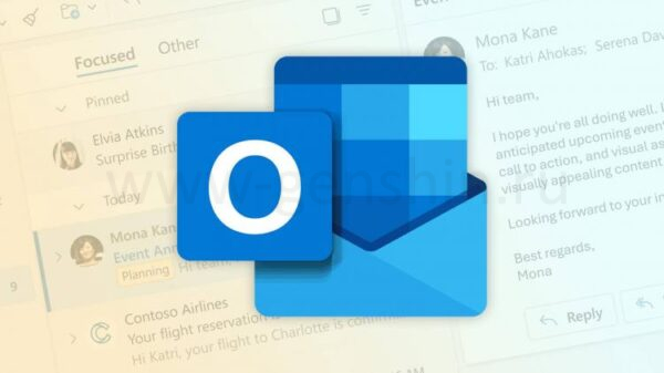 Microsoft Outlook logo.