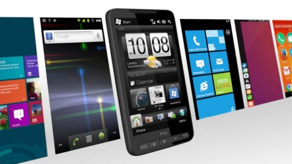 HTC HD2 OS screenshots