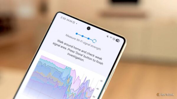 Проверка Wi-Fi в доме на Samsung Galaxy.