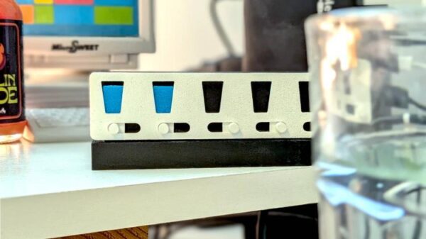 3D printed water tracker